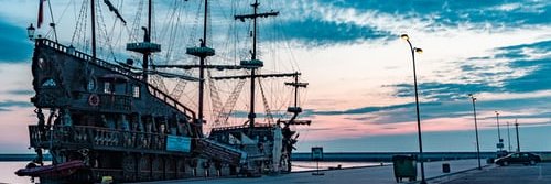 Pirate of Captain banner