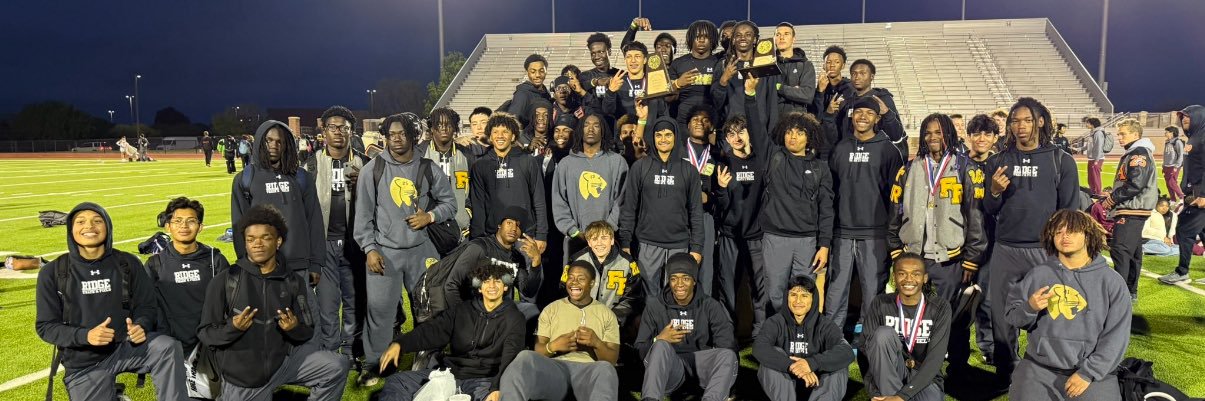 Fossil Ridge High School Boys Track & Field's banner