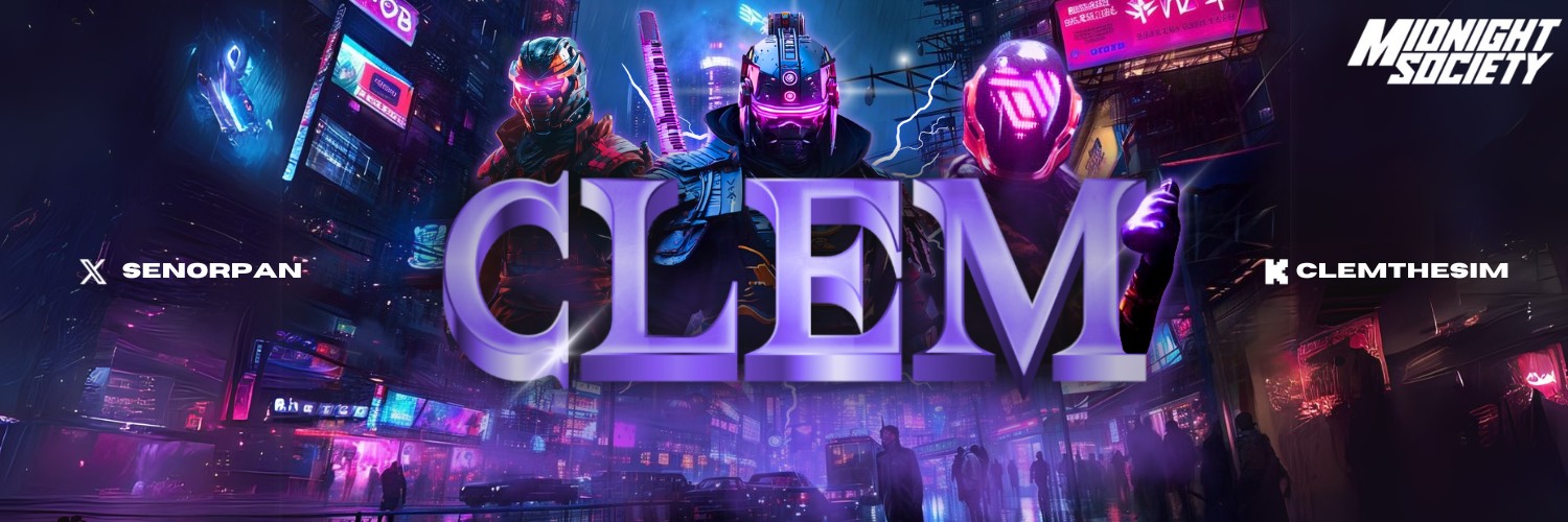 Clem the sim banner