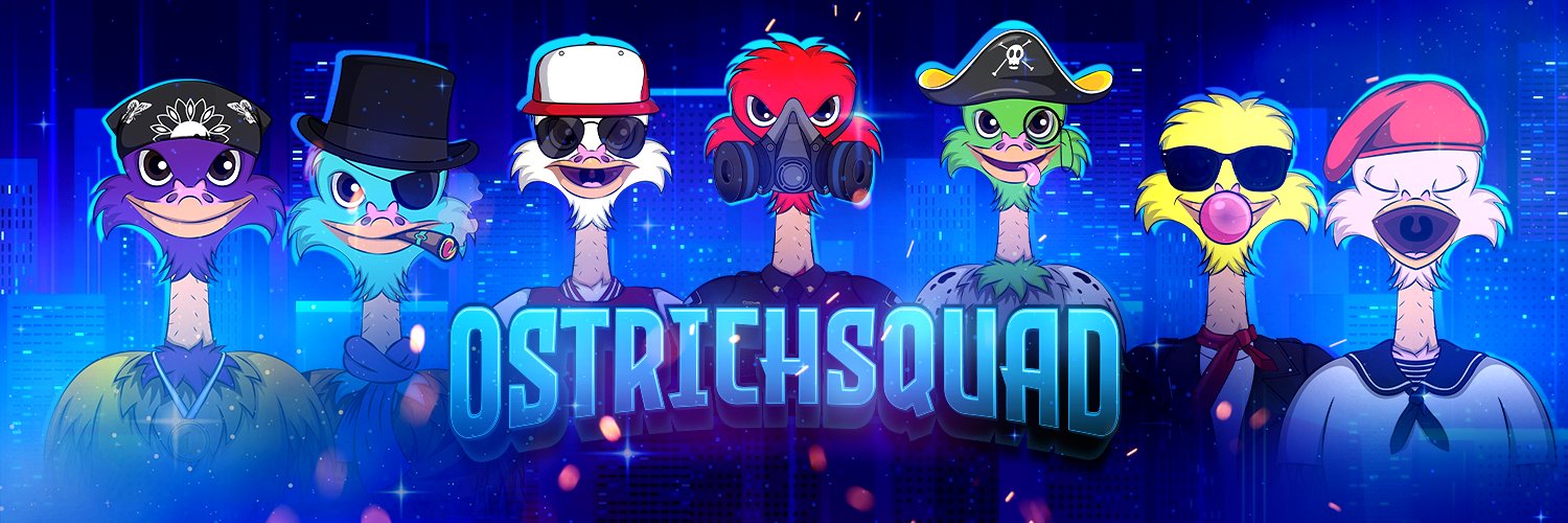 Ostrich Squad banner
