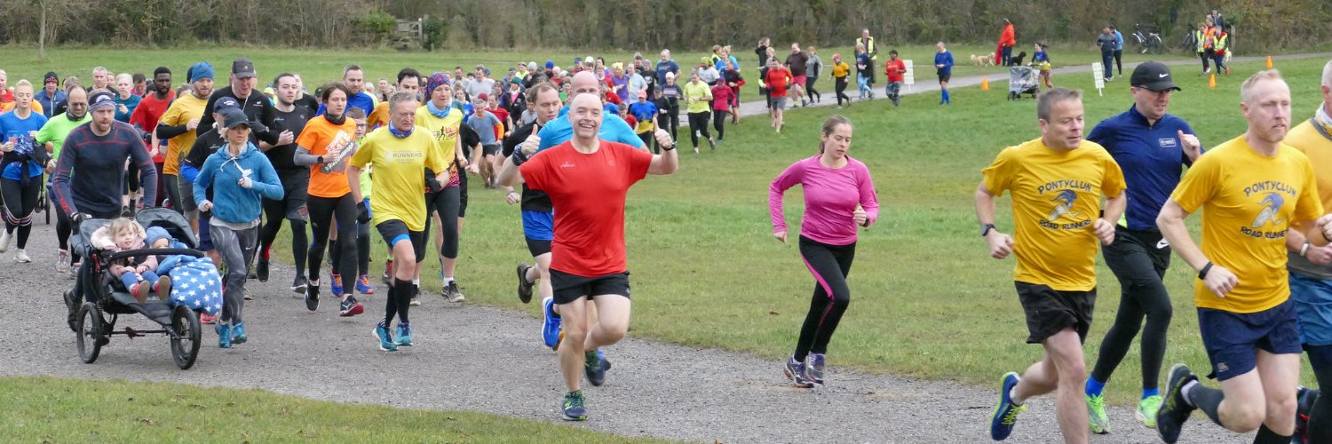 Cosmeston Lakes parkrun banner