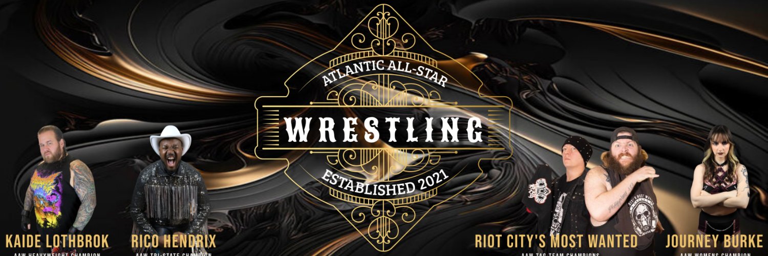 Atlantic All-Star Wrestling's banner