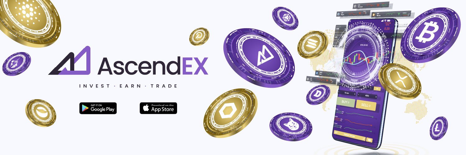 AscendEX 顶峰中文频道 Profile Banner