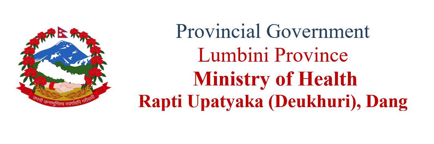 Ministry of Health, Lumbini Province banner