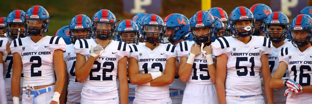 Liberty Creek Wolves Football banner
