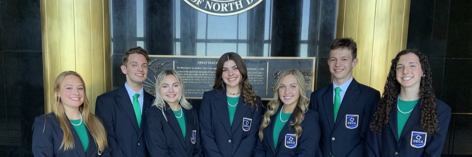 North Dakota DECA banner