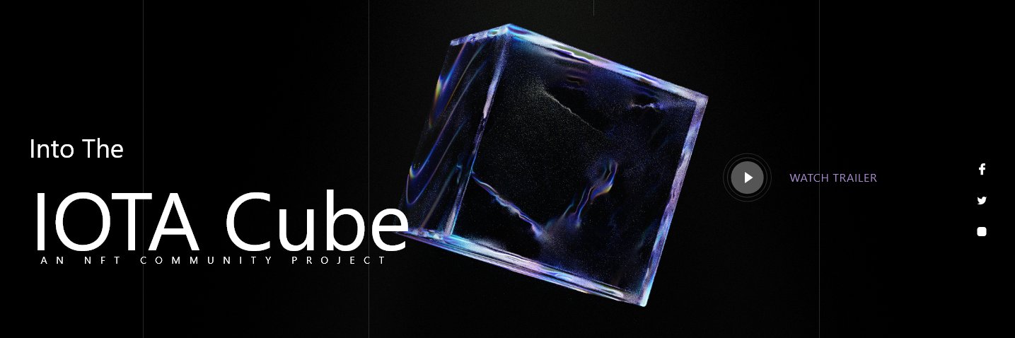 🧊CUBES.IOTA🧊 banner