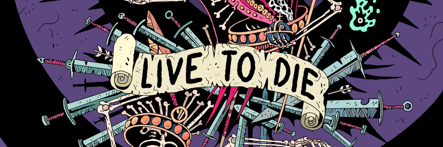 Live to Die Podcast banner