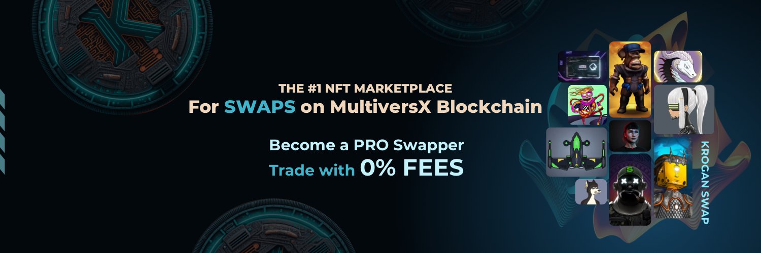 Krogan Swap | MultiversX Marketplace ⚡️ Profile Banner