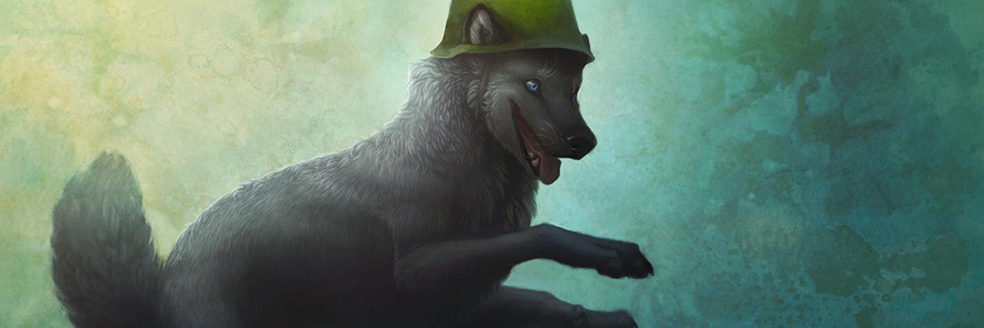 Duke the Wolf banner