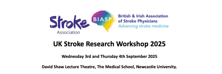 UK Stroke Research Workshop 2025's banner
