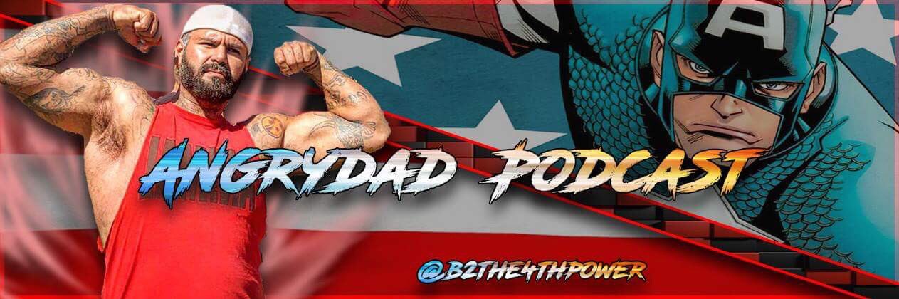 Angry Dad Podcast banner