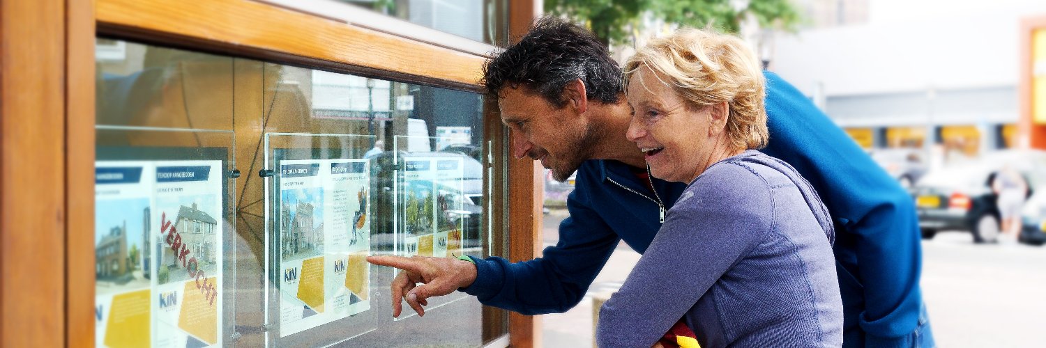 KIN Makelaars banner