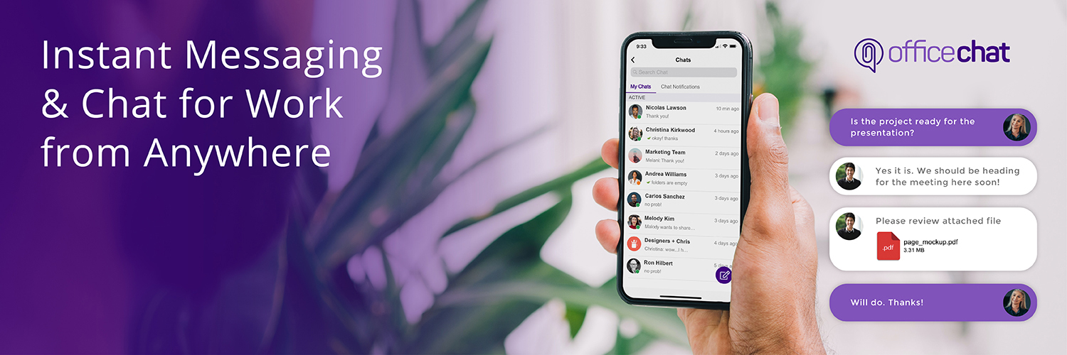 OfficeChatApp's profile banner image