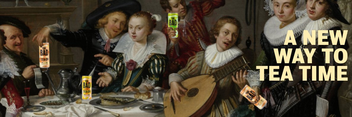 The BAD Tea Co. banner