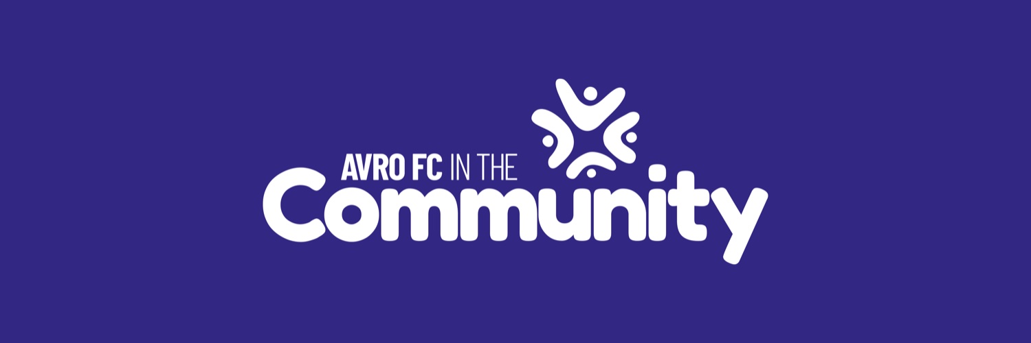 Avro FC In The Community banner
