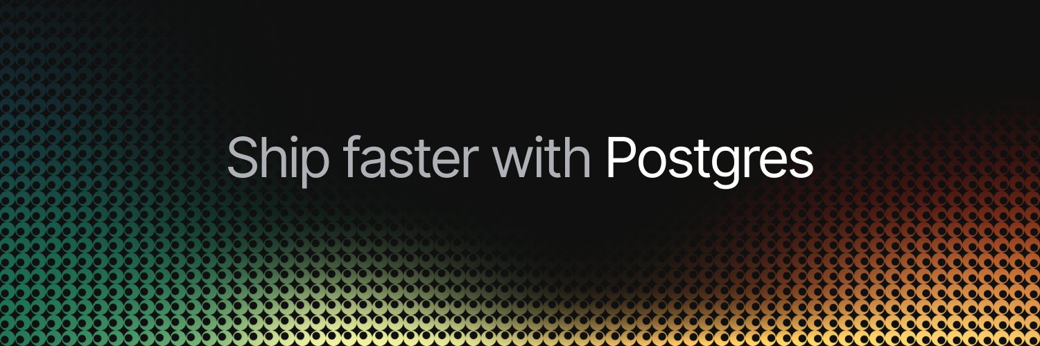 Neon Postgres banner