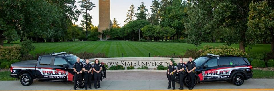 Iowa State University Police Department banner