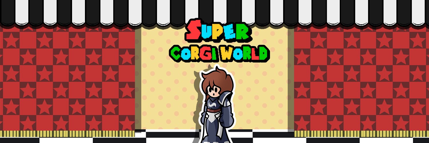 Rare Corgi, but festive banner