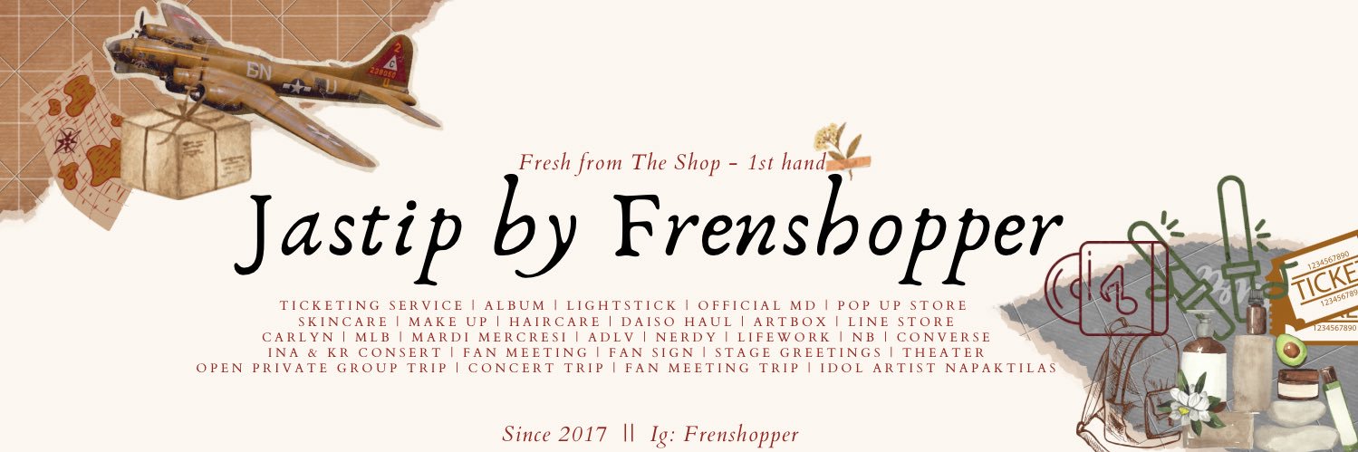 OPEN PO INA GO PERSONAL ORDER JASTIP KOREA 🇰🇷 banner