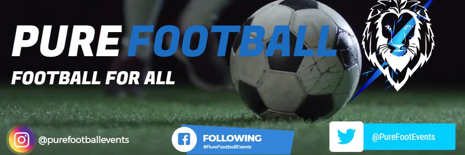Pure Football Events banner