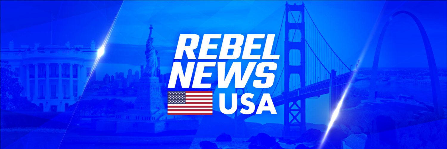 Rebel News USA's banner