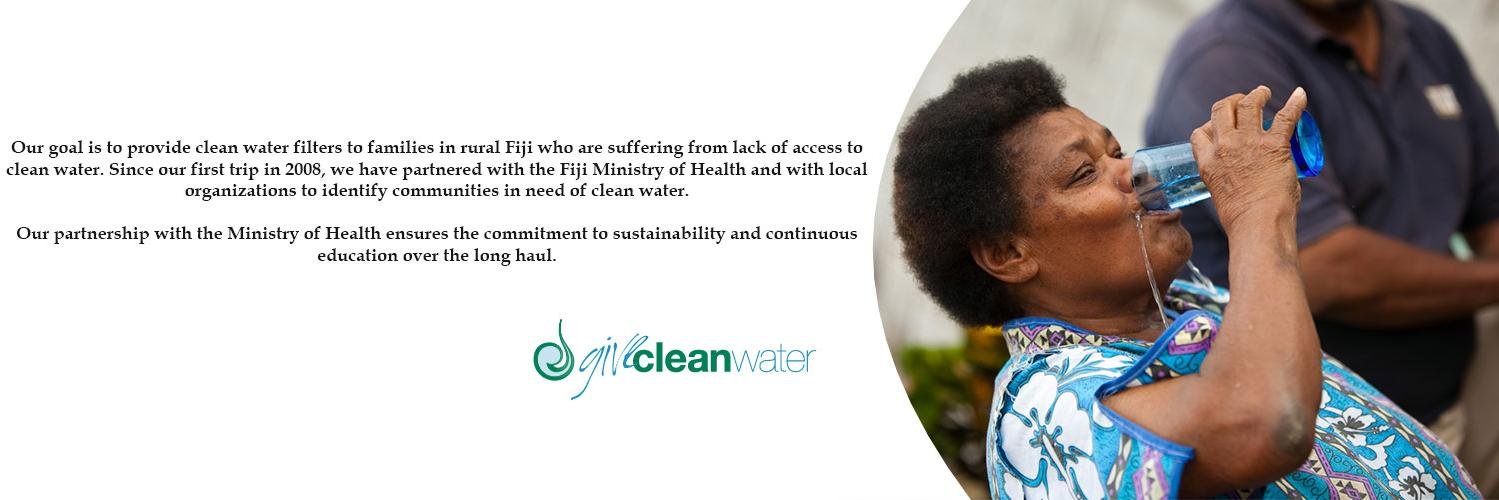 GiveCleanWater's profile banner image