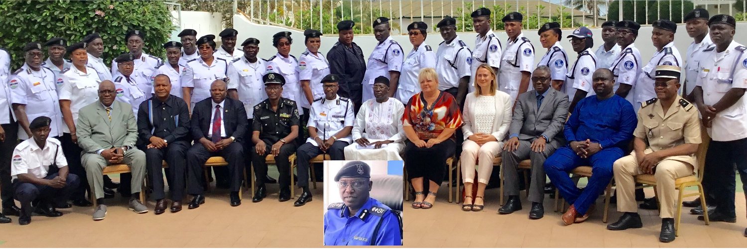 Gambia Police Force banner