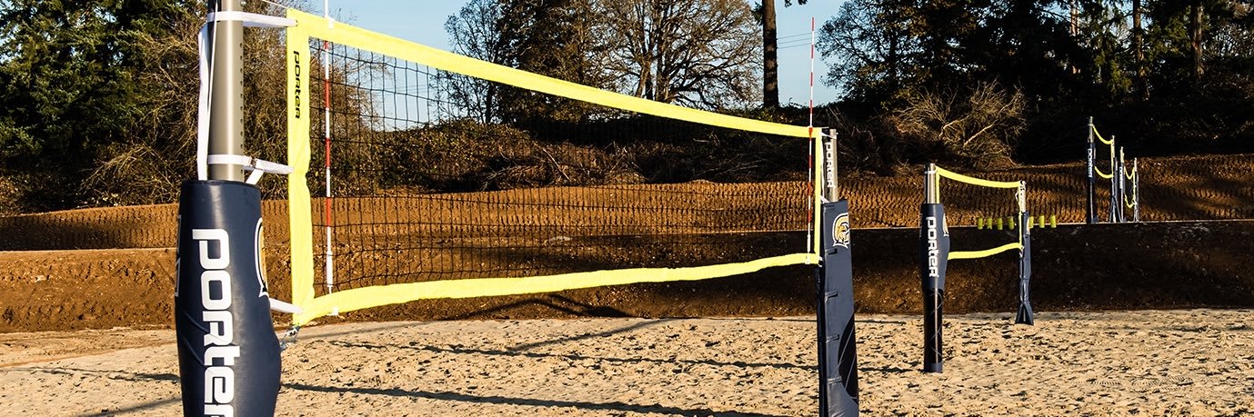 Corban Beach Volleyball banner