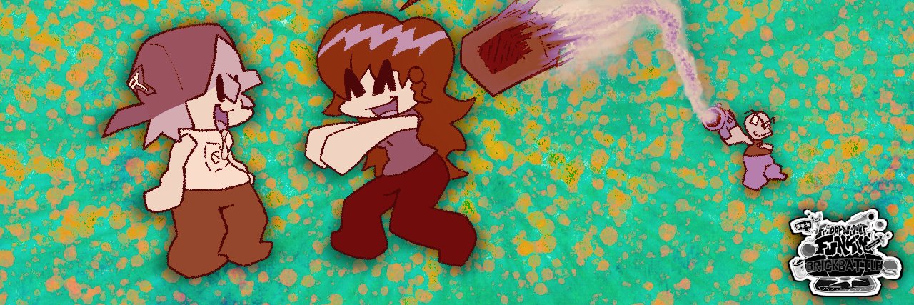 Friday Night Funkin': BRICKBATTLE banner