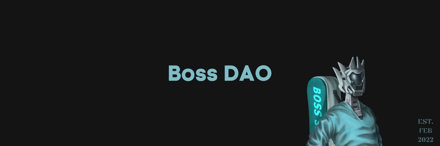 Boss DAO 🏛️ banner