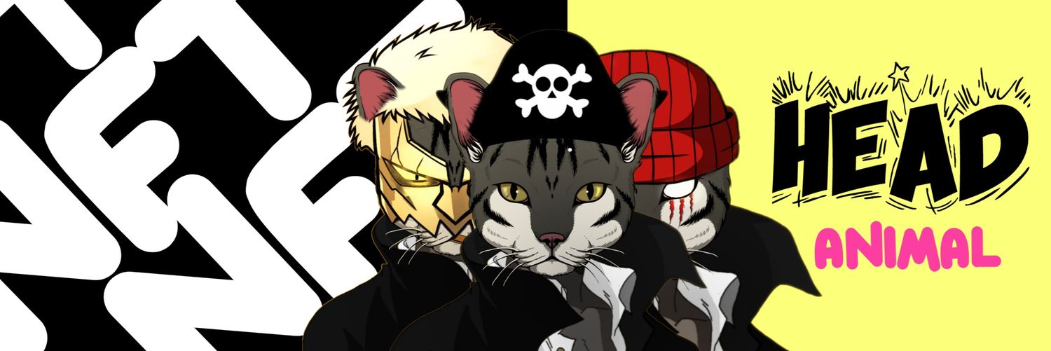 Head Animal NFT banner