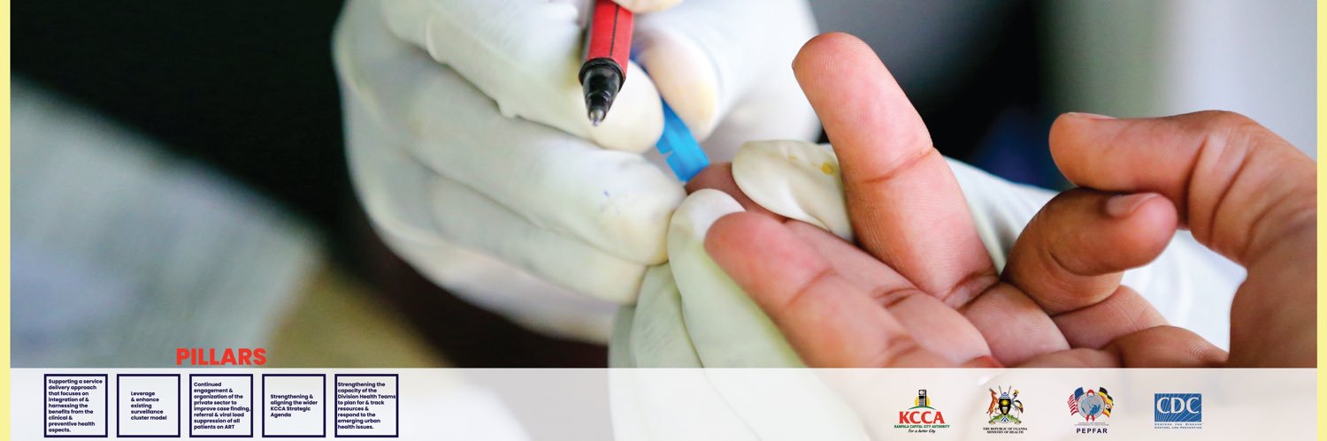 KCCA-CDC URBAN HEALTH PROJECT banner