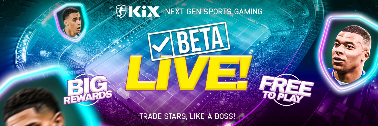 KiX Sports NFT Exchange banner
