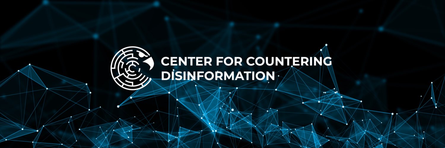 Center for Countering Disinformation's banner
