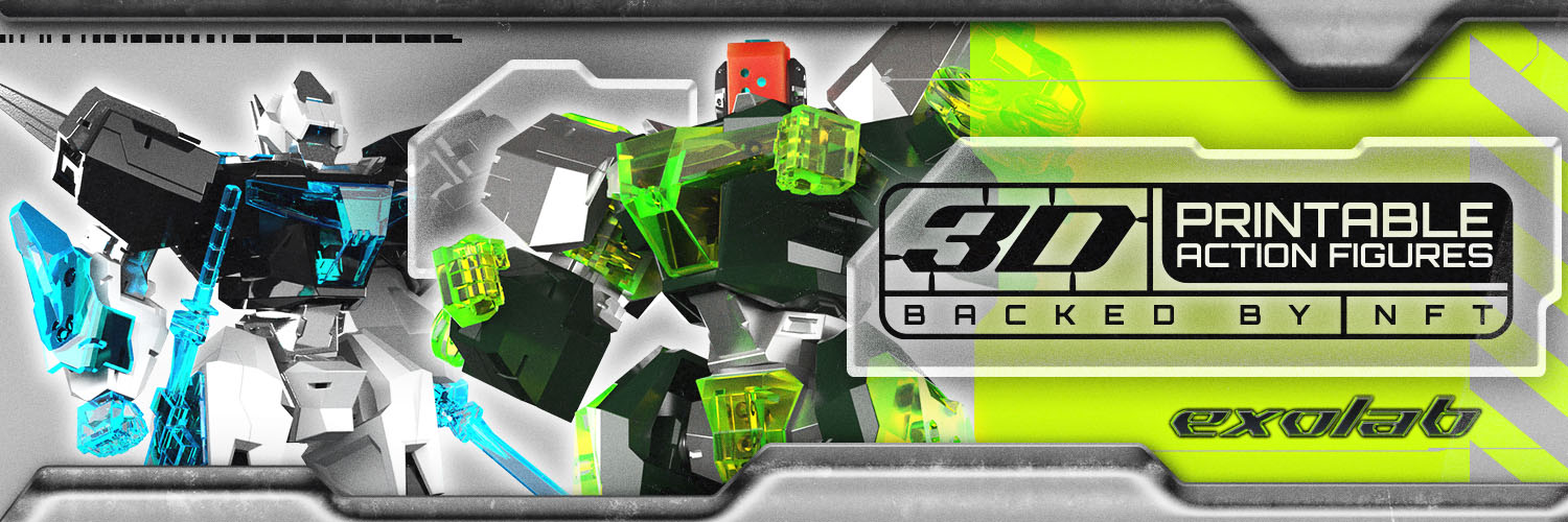 EXOLAB :: 3D Printable Figures banner