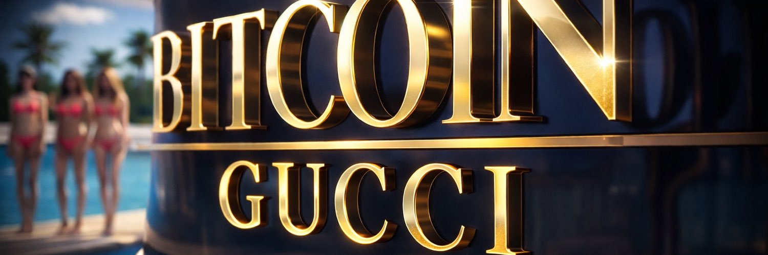 Bitcoin Gucci banner
