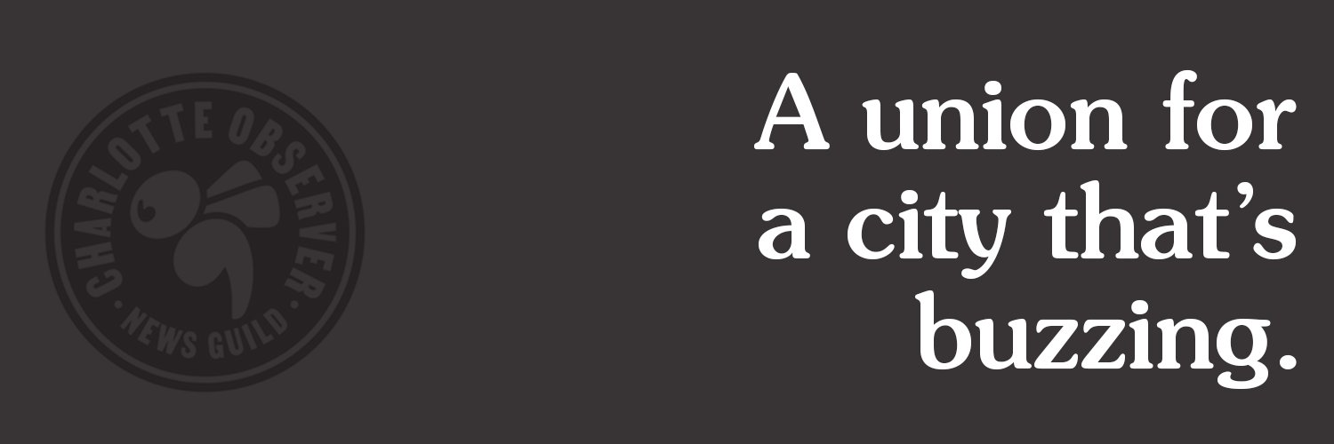 Charlotte Observer News Guild banner