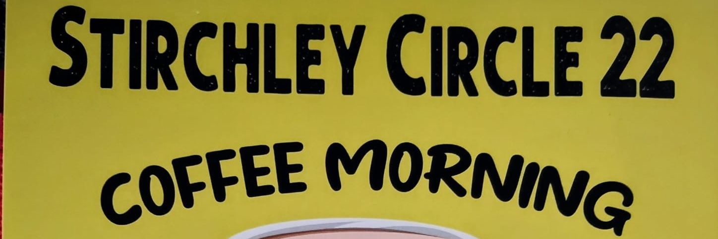 Stirchley Circle Thursdays over 50's Cuppa group - banner