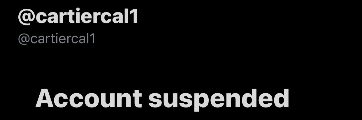 Not CartierCal1 banner