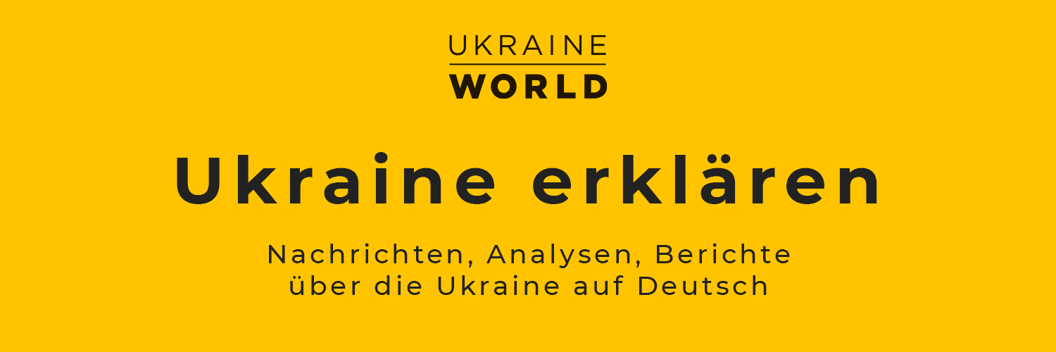 UkraineWorld Deutsch banner