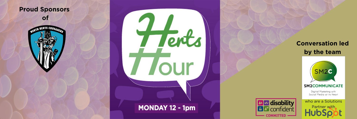 #HertsHour banner