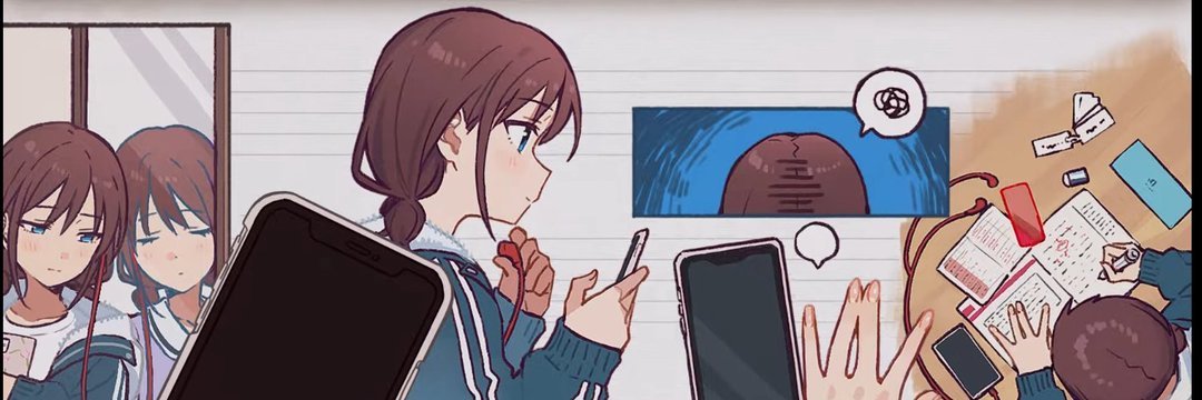 nina posting 🎤 banner