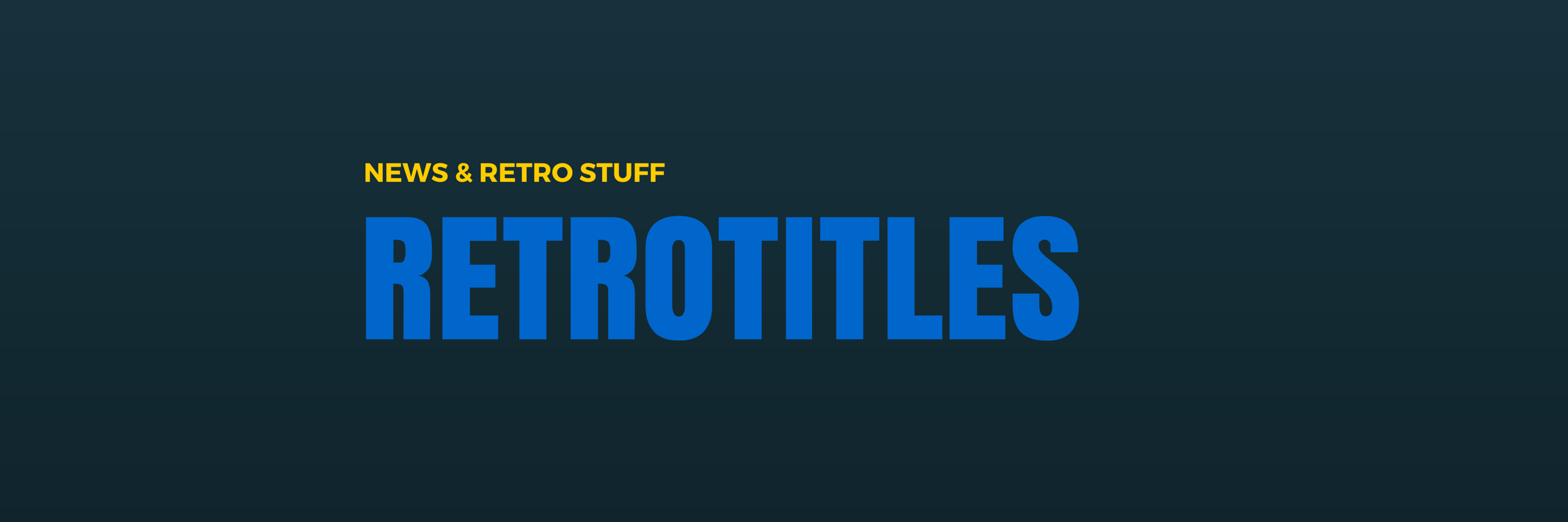 retrotitles's profile banner image