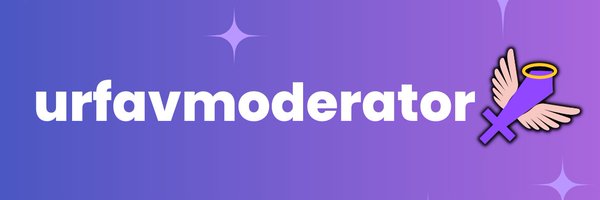UrFavModerator Profile Banner