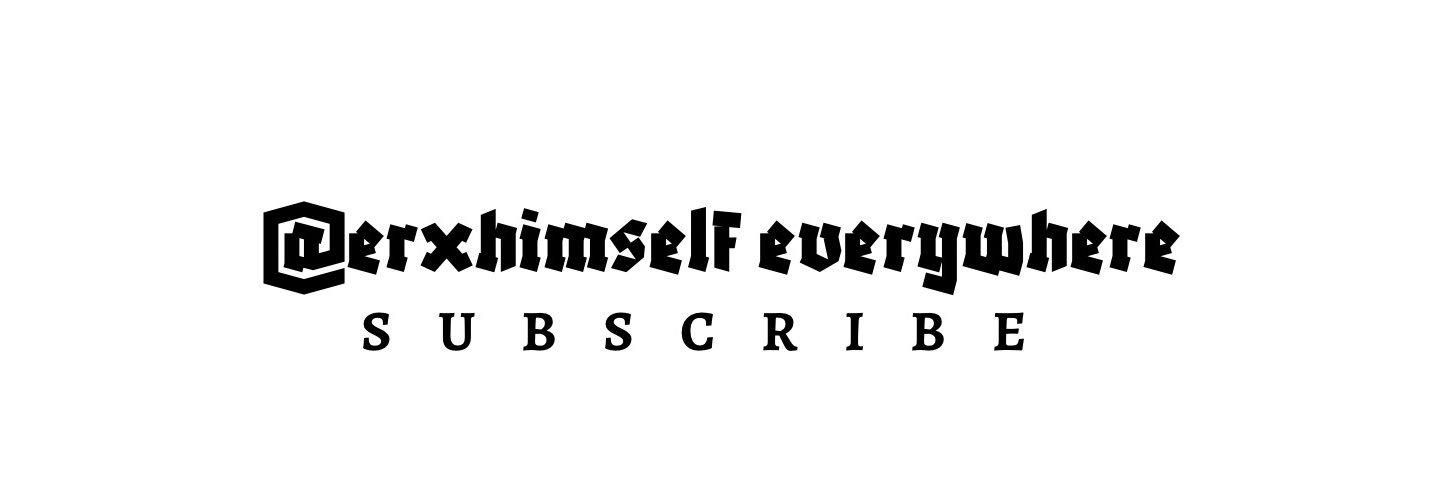erxhimself's profile banner image