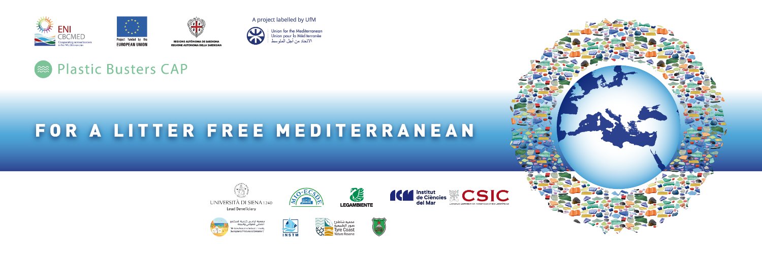 Plastic Busters CAP banner