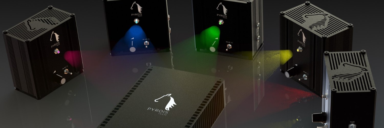 Pyroistech - Riding the light banner