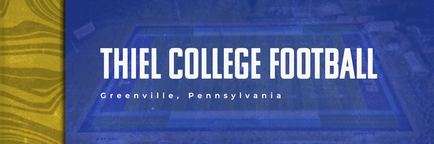 Thiel Football's banner