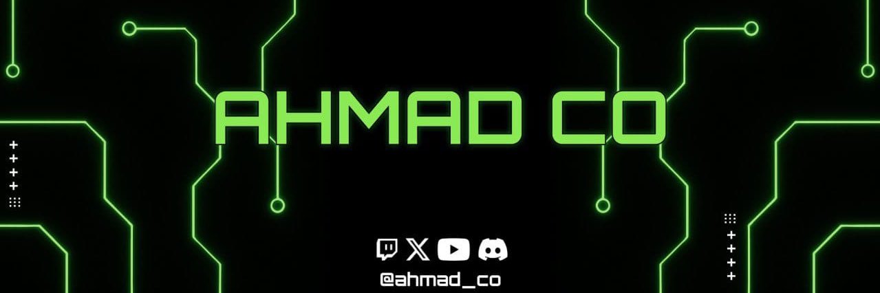 Ahmad Co🕹️ banner